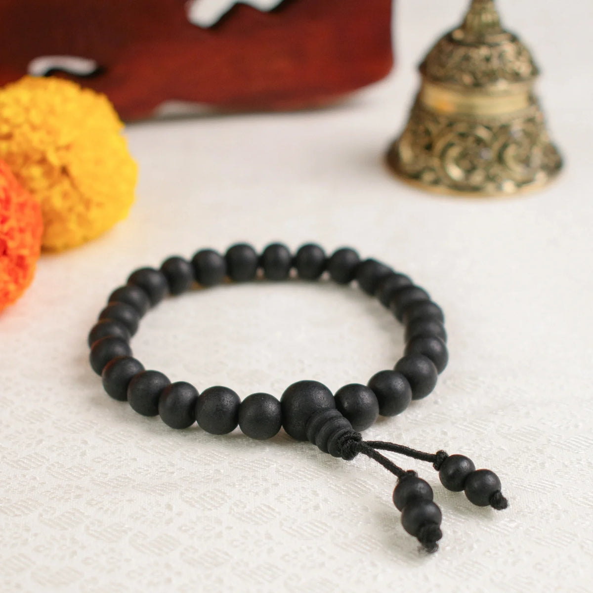 Karungali Malai Bracelet 8mm ( Govt. Certified)