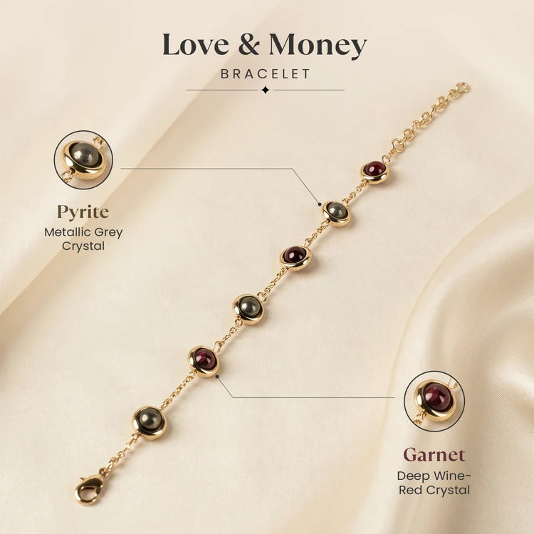 Love & Money Metal Bracelet for Women