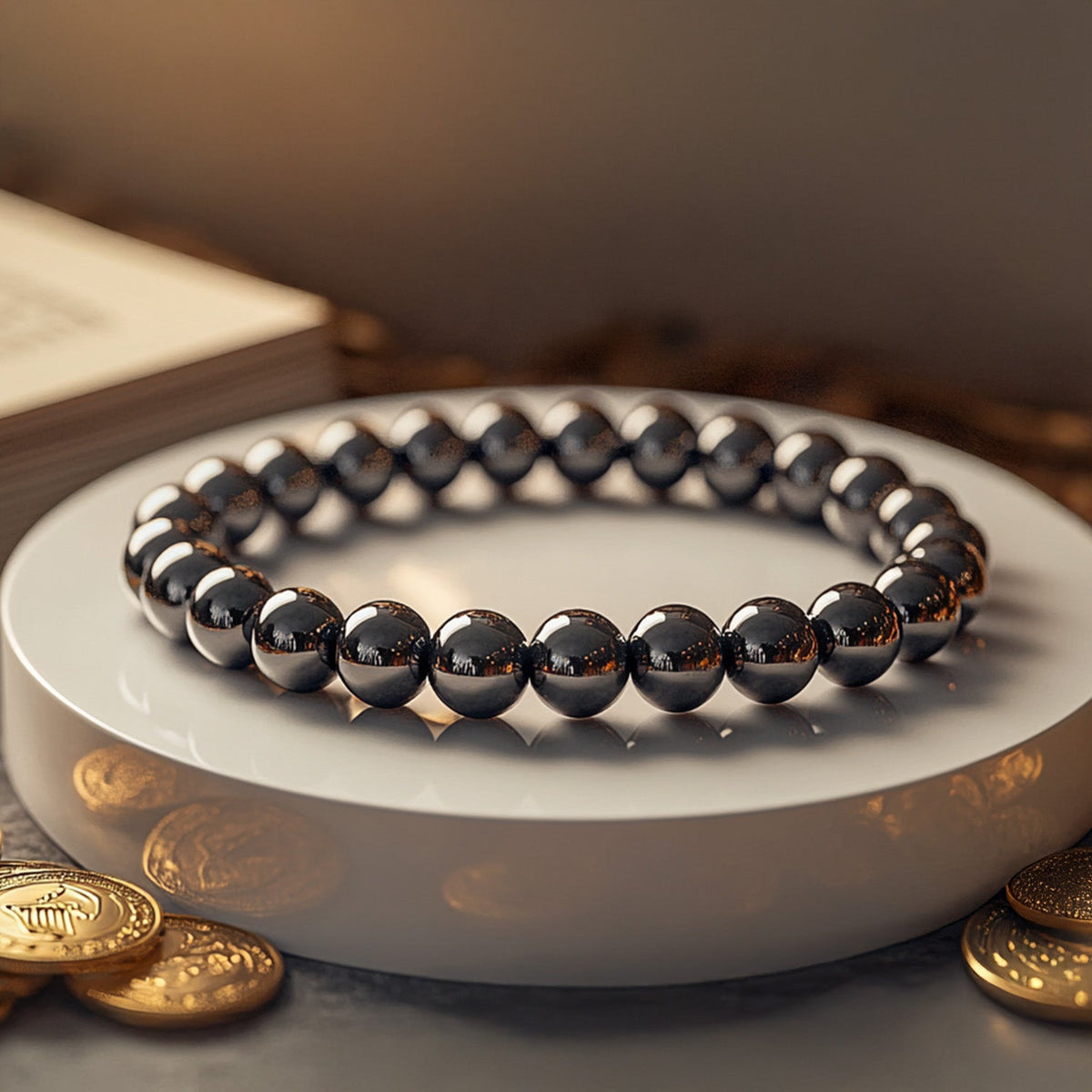 Karz Mukti Bracelet (With Original  Silver Hematite)