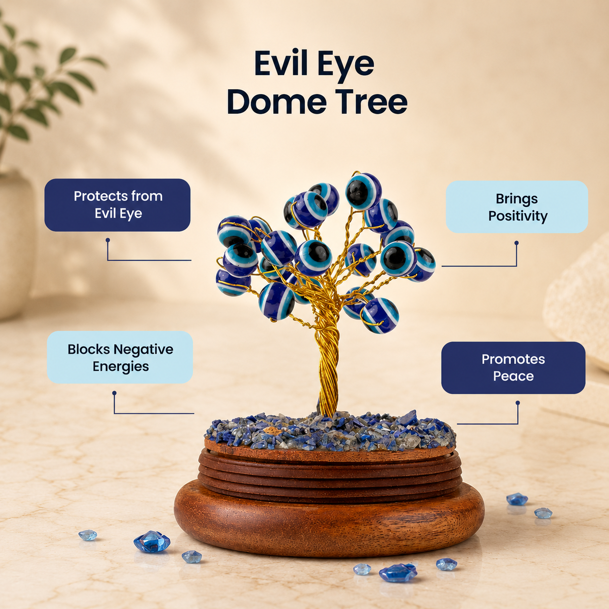 Evil Eye Dome Tree