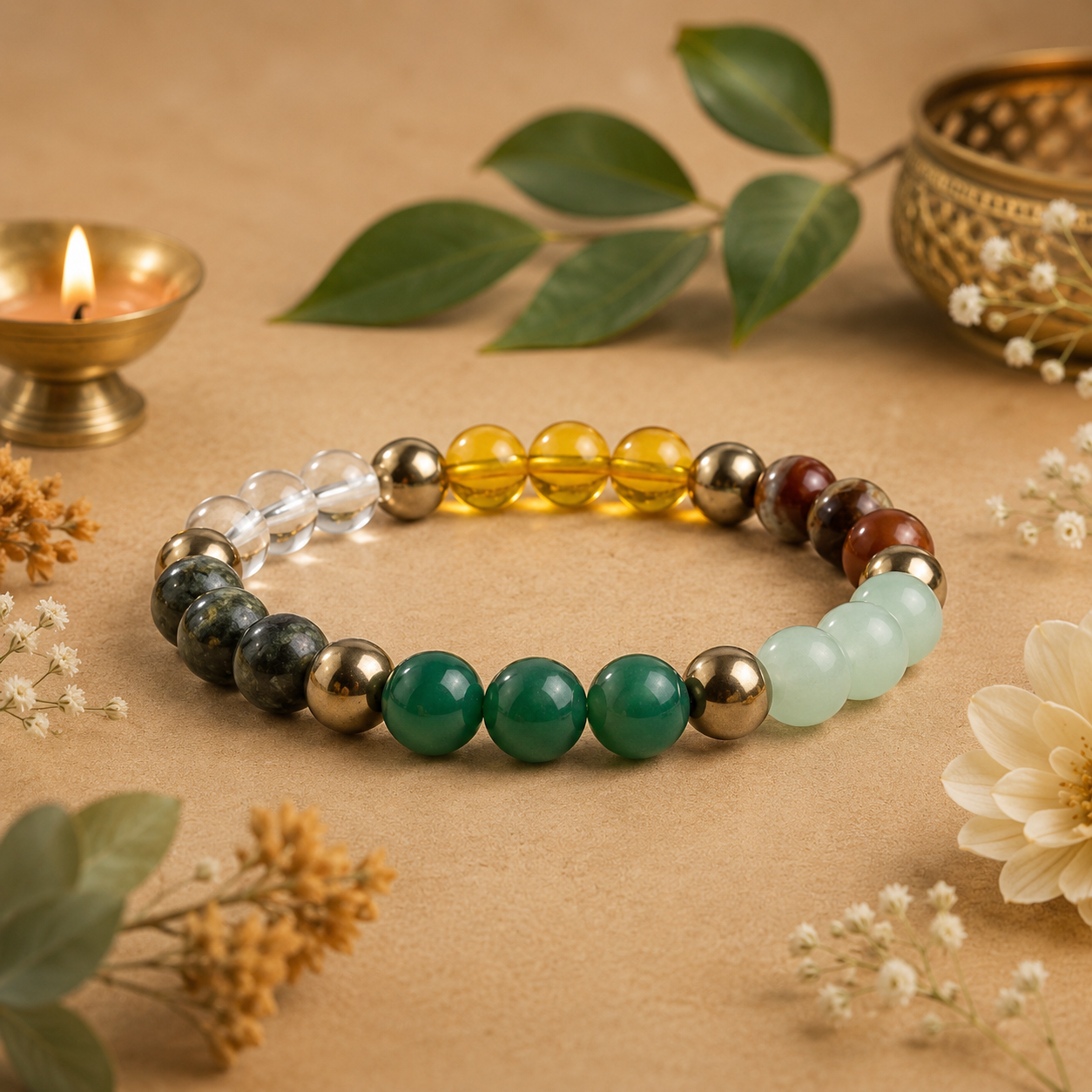 Dhanyog Bracelet for Wealth & Prosperity | (Lab Certified)