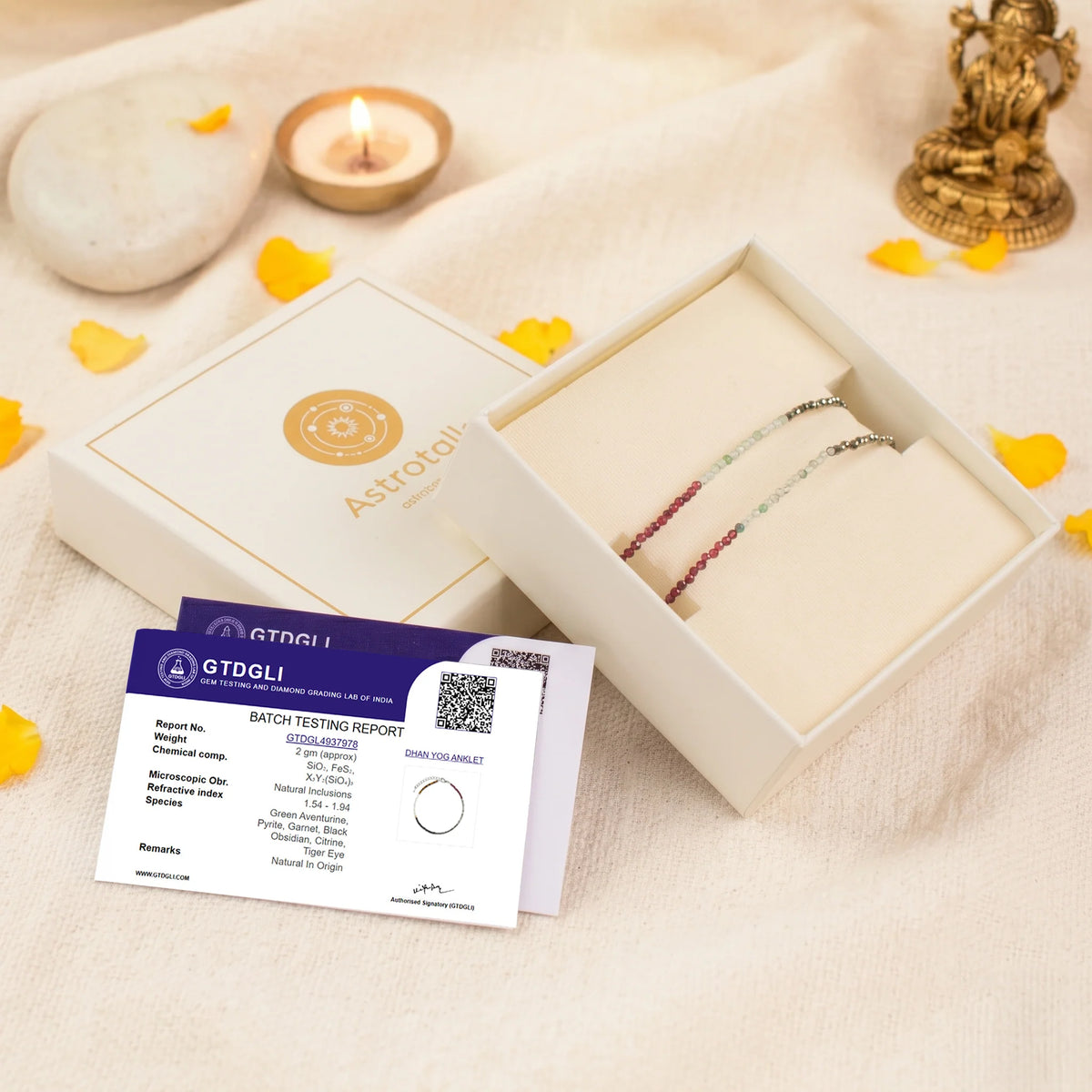 Dhan Yog Anklet Pack of 2