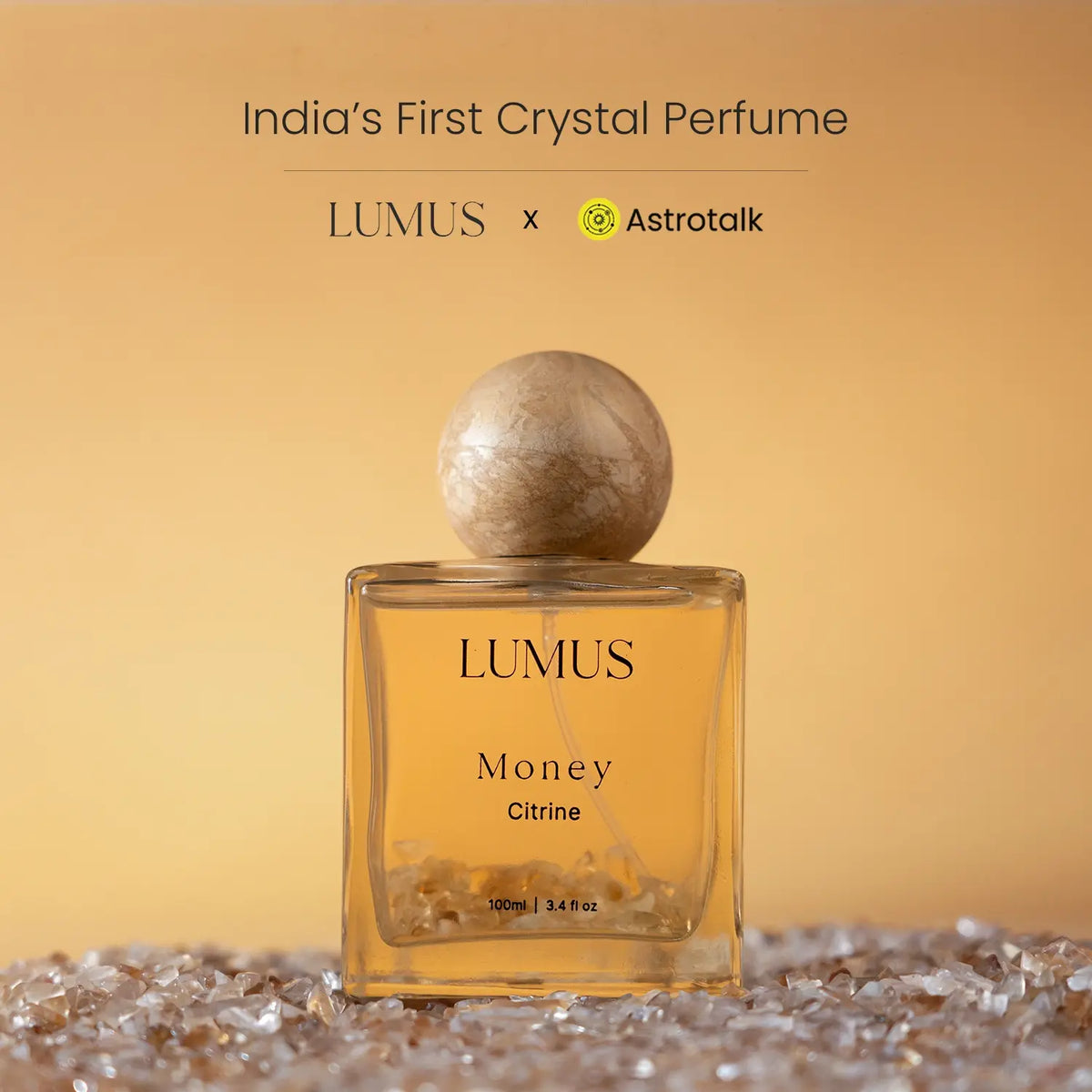 Citrine Crystal Perfume by LUMUS